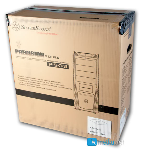 Silverstone PS05 - Stylish enclosure with a lot of potential for cooling