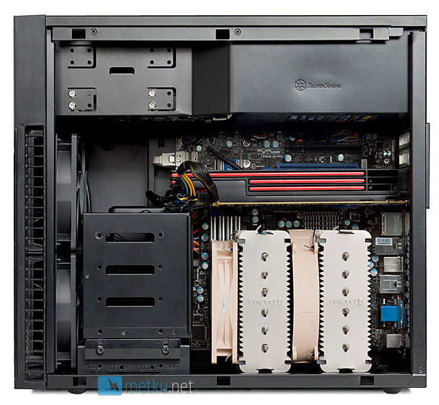 Silverstone PS07 - Stylish case with smaller dimensions