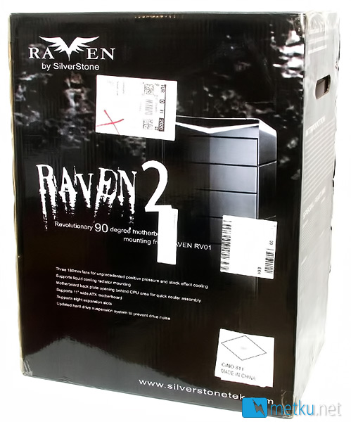 Silverstone Raven 2 System Enclosure - RV02B-W