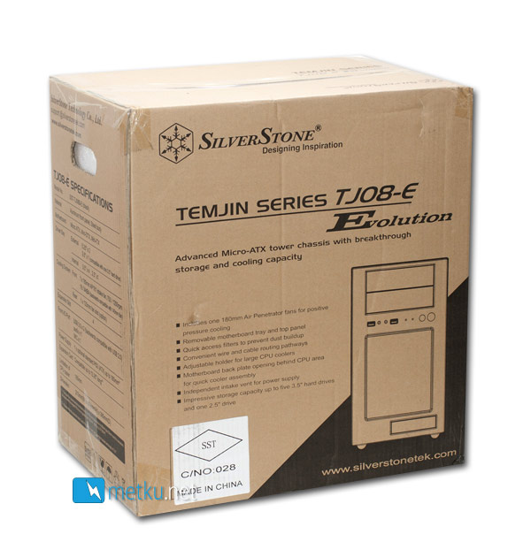 Silvestone TJ08-E - Very stylish small case