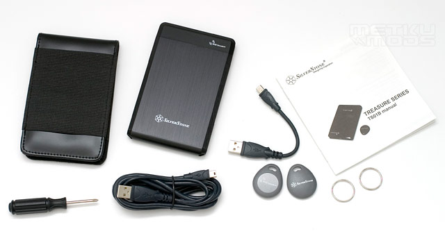 Silverstonetek TS01B RFID 2.5 SATA Enclosure