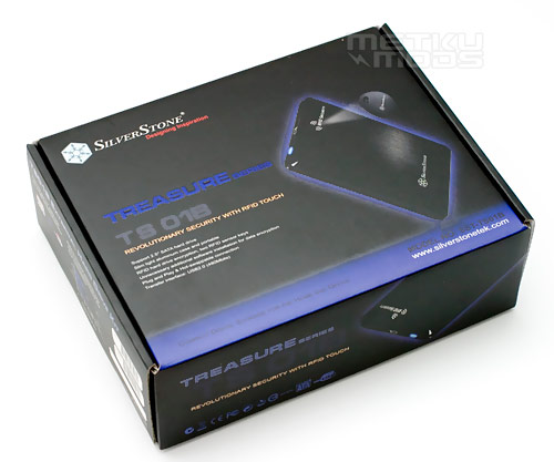 Silverstonetek TS01B RFID 2.5 SATA Enclosure
