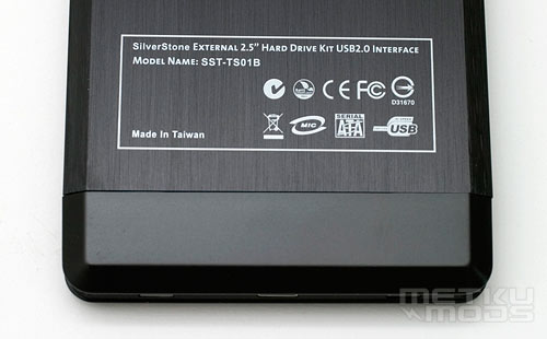 Silverstonetek TS01B RFID 2.5 SATA Enclosure