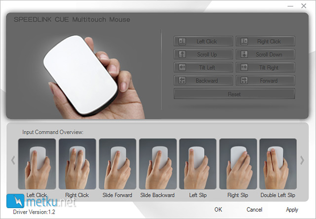 Speedlink CUE Multitouch Mouse - Mouse that likes to be touched