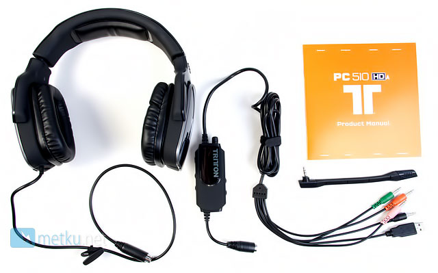 Tritton PC510HDA 5.1 Headset - Analog Gaming Headset with 5.1 3D sound