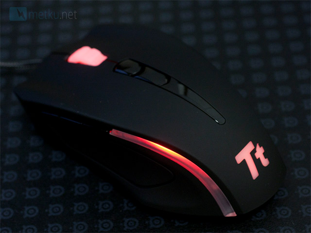 TTeSports Black Element Gaming Mouse - High-end gaming mouse