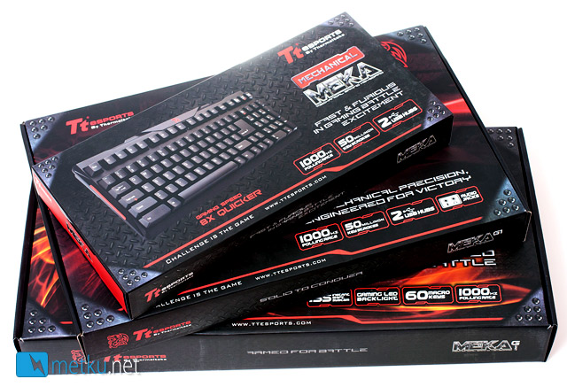 TTeSports MEKA, MEKA G1 and MEKA G-unit - Mechanical keyboards for gamers