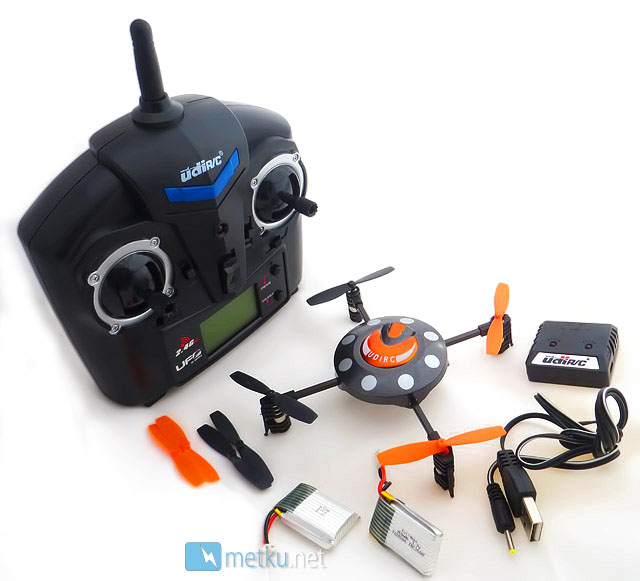 UDIRC U816 Microquad UFO - Radio controlled fun for the whole family