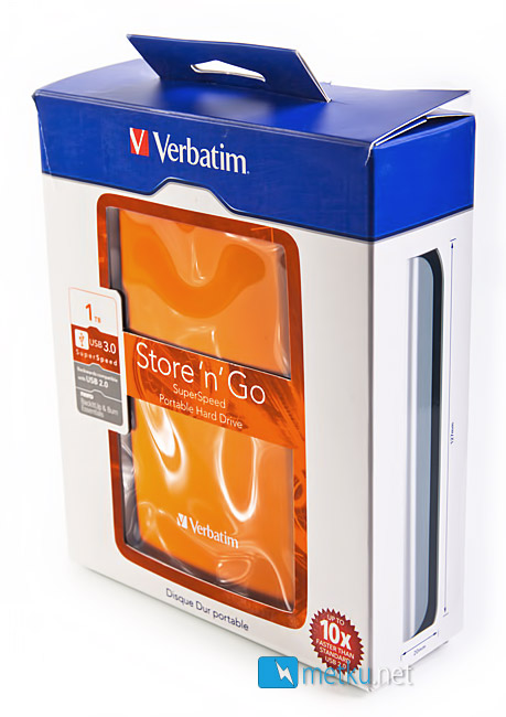 Verbatim Store'n'Go ulkoinen kiintolevy - Värikäs taskukiintolevy