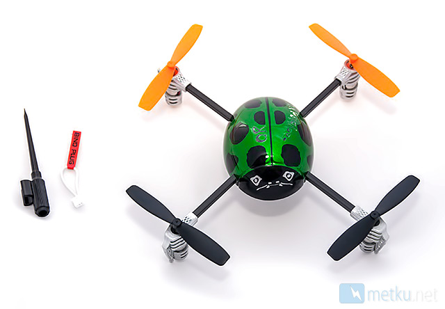 Walkera QR Ladybird V2 (RTF) - All-in-one set for quad flying