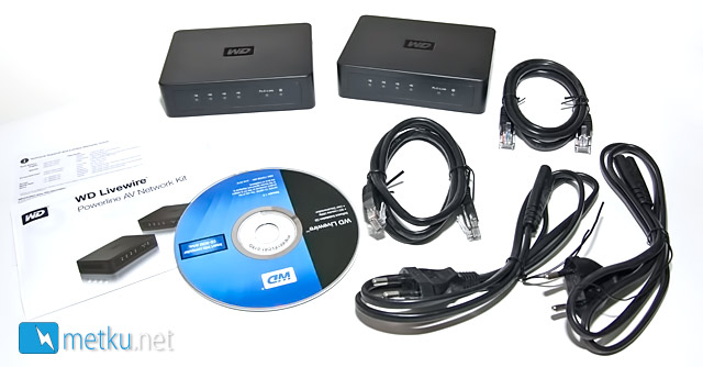 WD Livewire - Powerline AV Network Kit