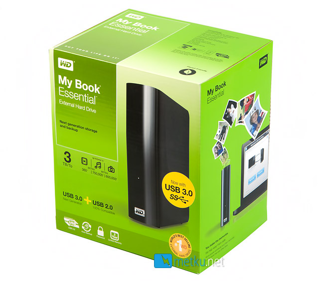 My Book Essential 3 TB - External storage made easy