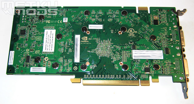 Back of the 8800GT